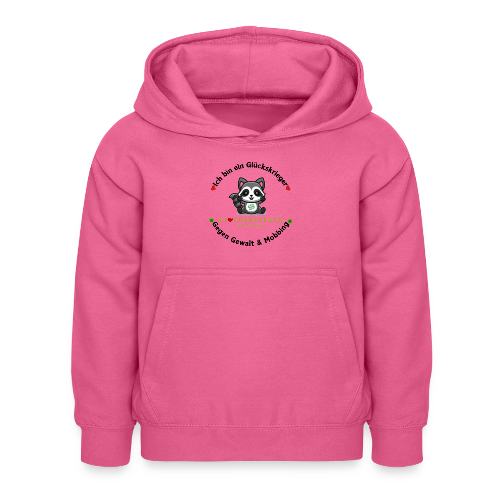 Glückskrieger Hoodie – Stark & Mutig - pink