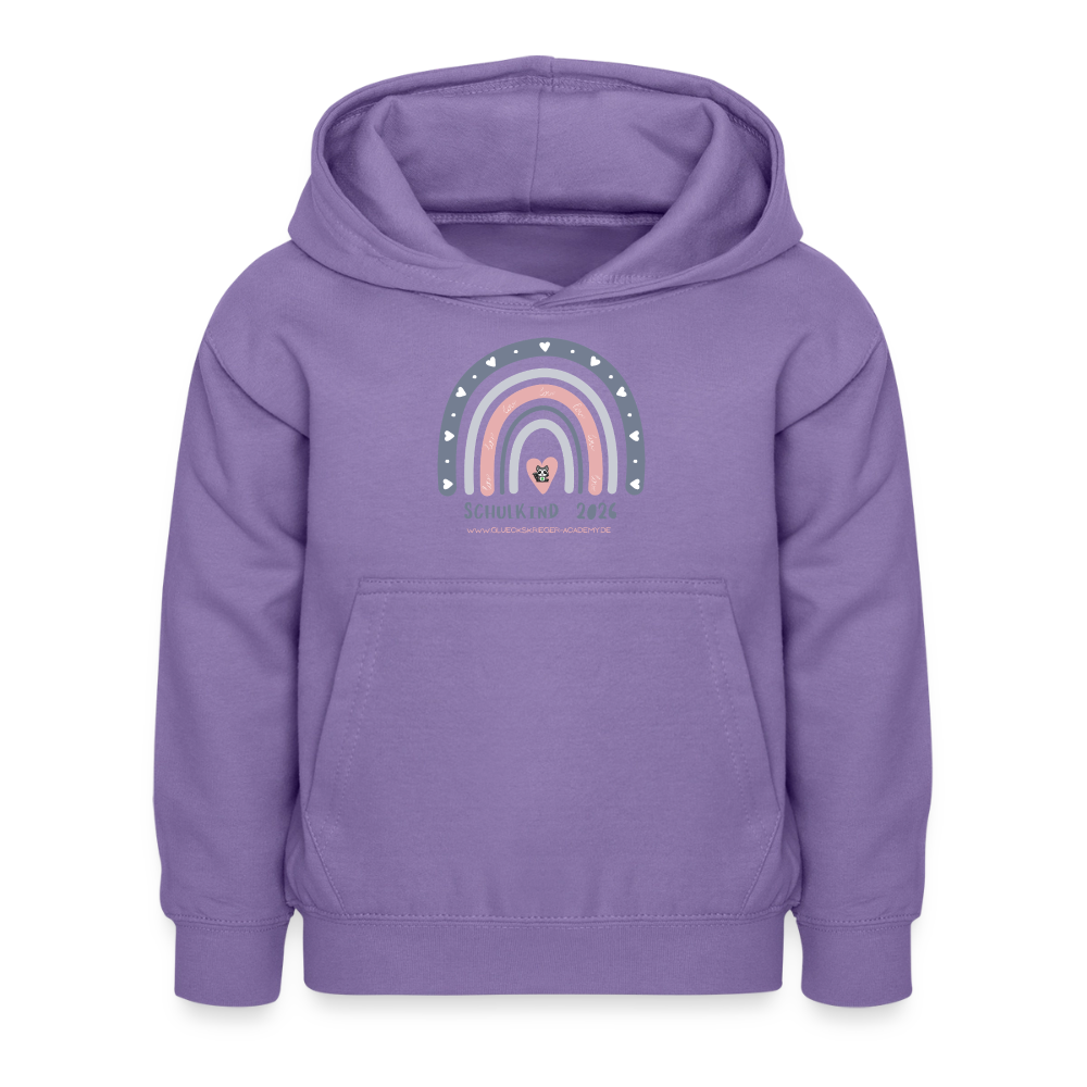 Glückskrieger Hoodie – Schulkind 2026 - lavender