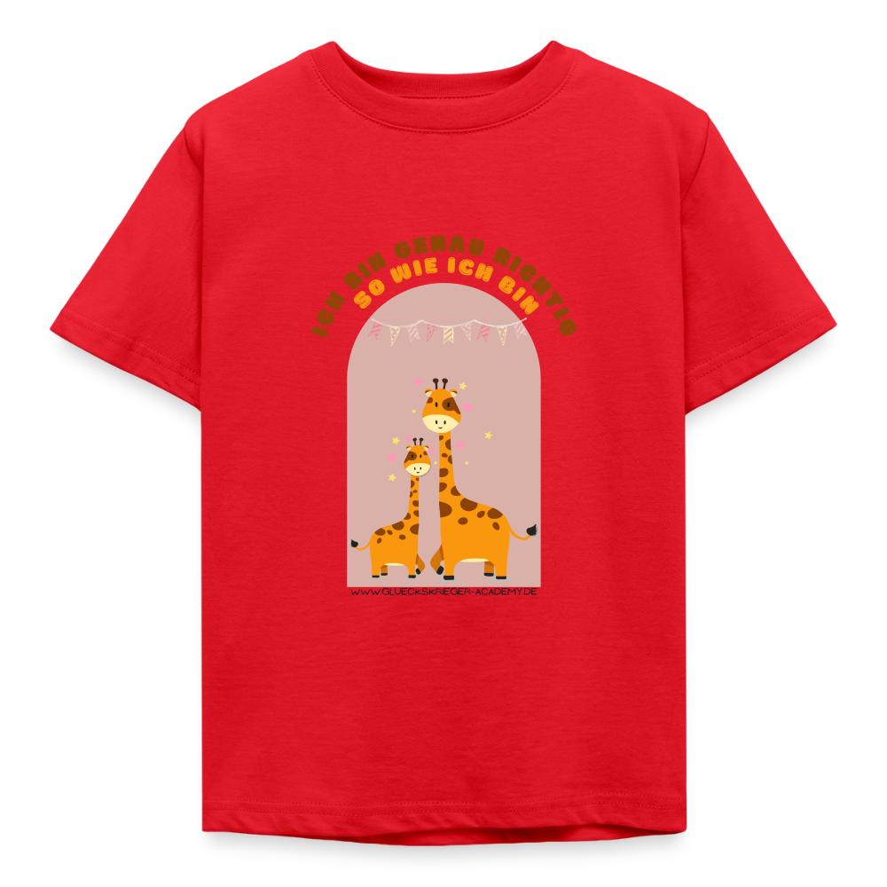 Kinder Shirt - Ich bin... - red