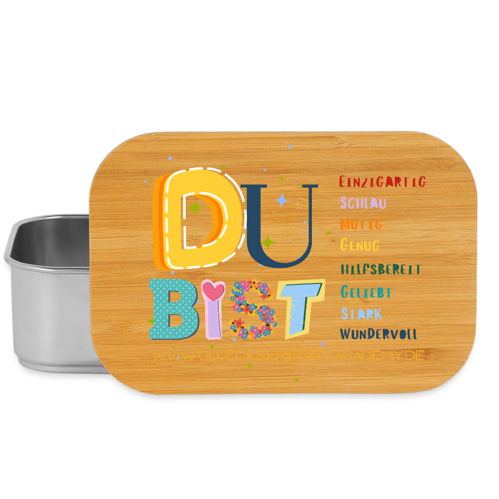Kinder Lunchbox – Mut & Selbstvertrauen für jeden Tag - silver
