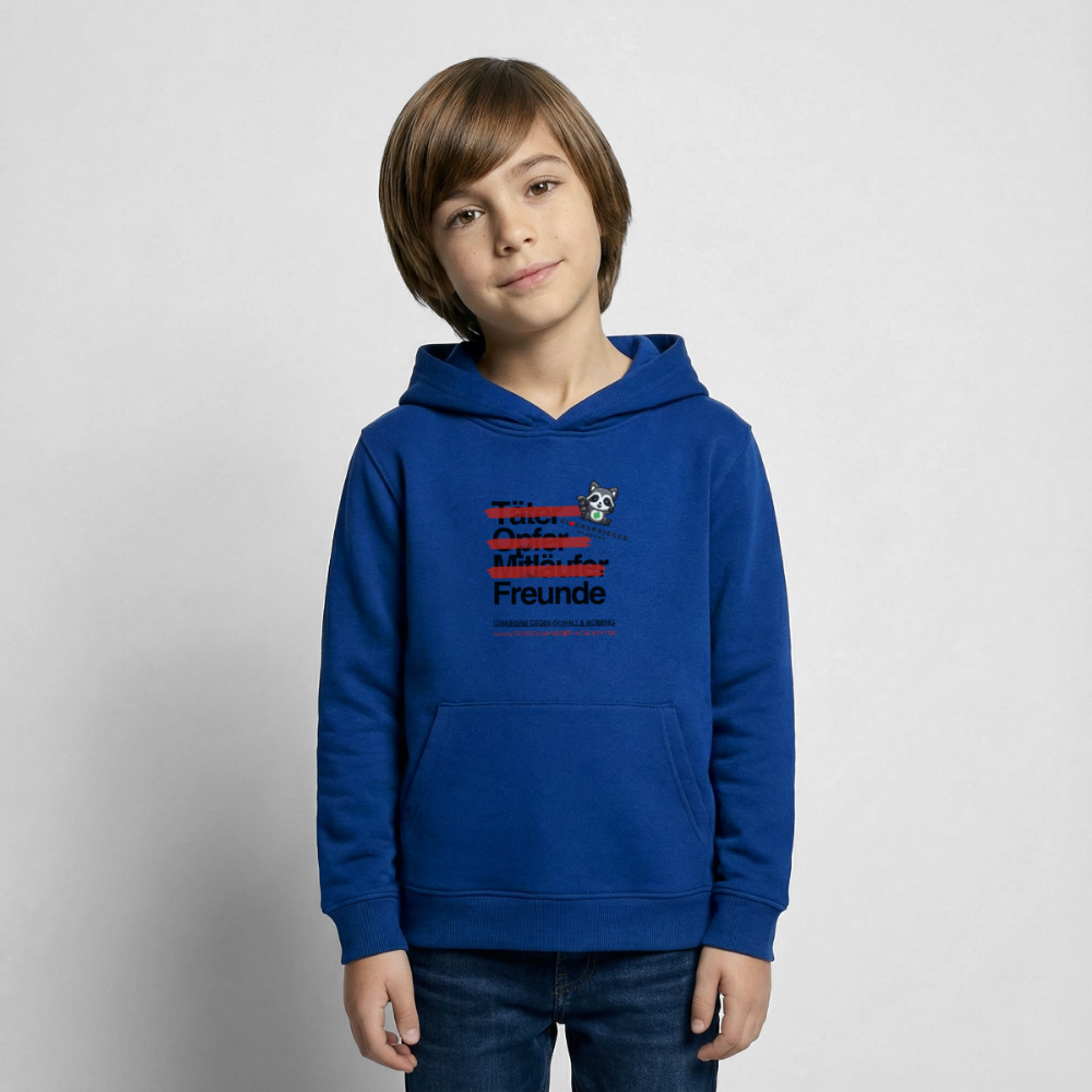 Glückskrieger Hoodie – Freunde - bright royal
