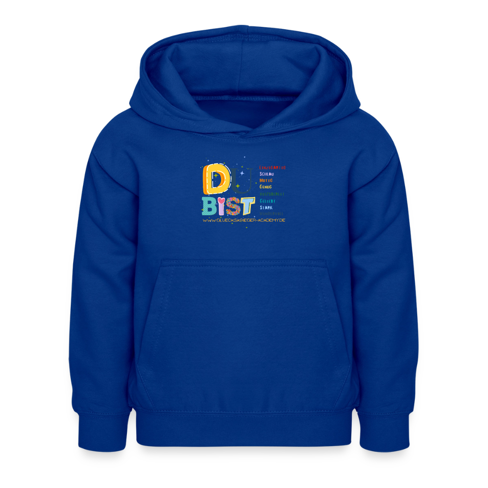 Glückskrieger Hoodie – Du bist... - bright royal