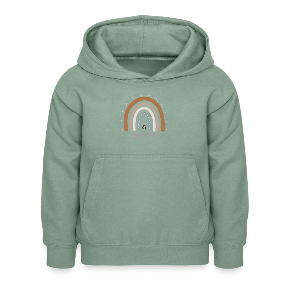 Glückskrieger Hoodie – Schulkind 2026 - steel green