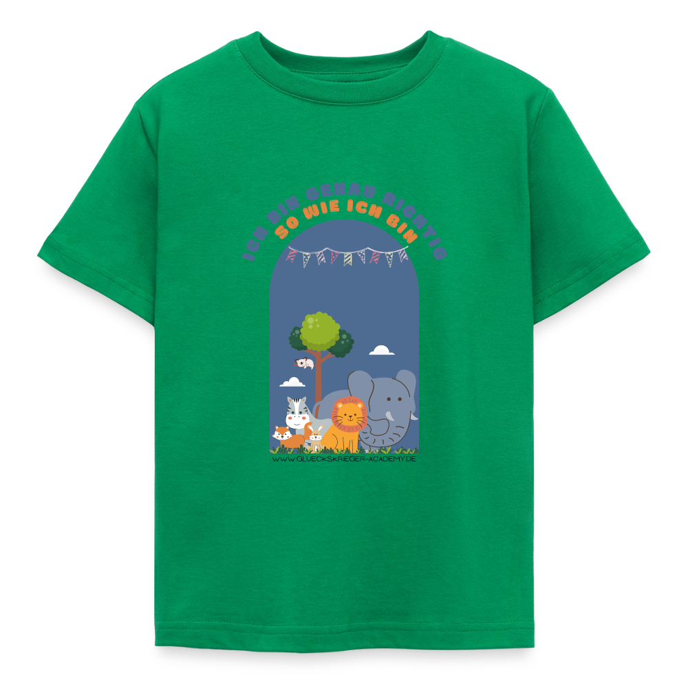 Kinder Shirt - Ich bin... - kelly green