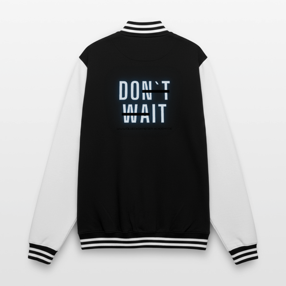 College Jacke –Do it - black/white