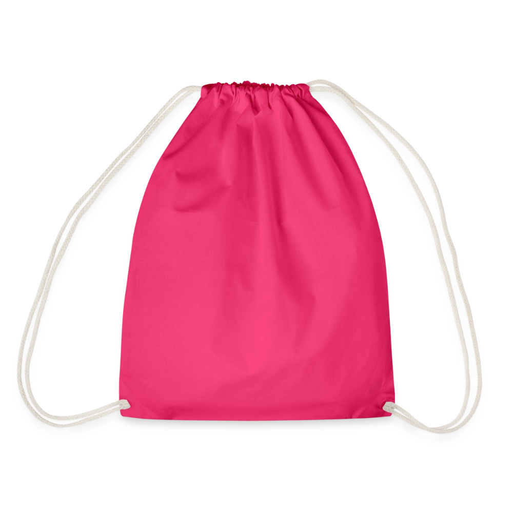 Glückskrieger Turnbeutel – Stärke für unterwegs - fuchsia