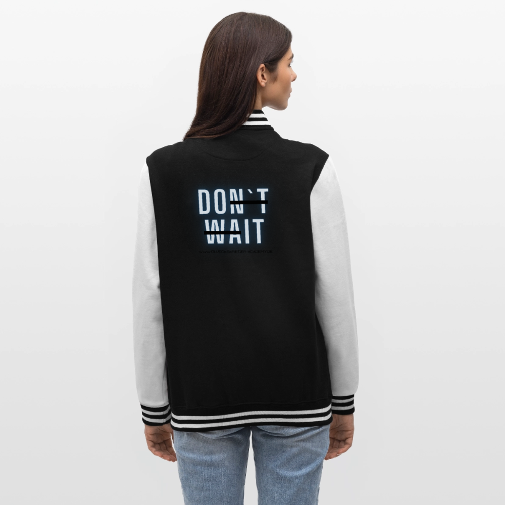 College Jacke –Do it - black/white