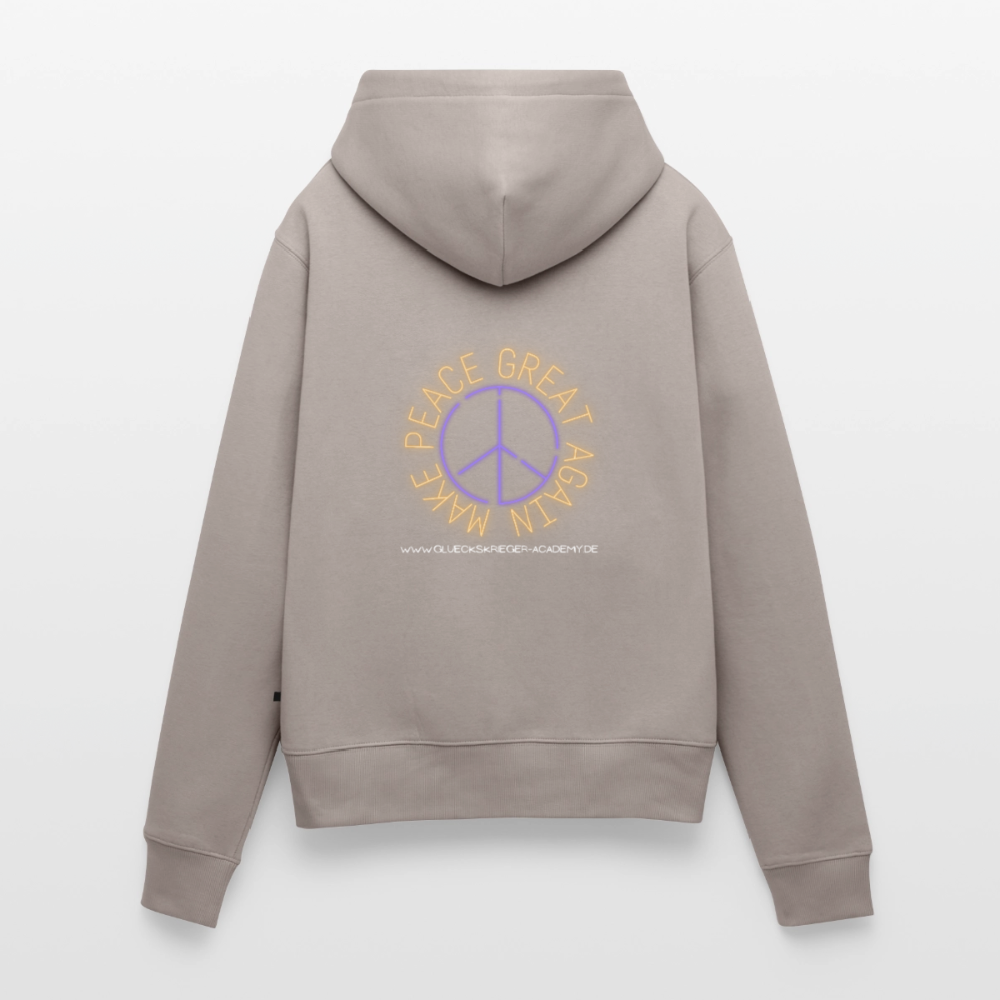 Damen Hoodies – Peace - taupe