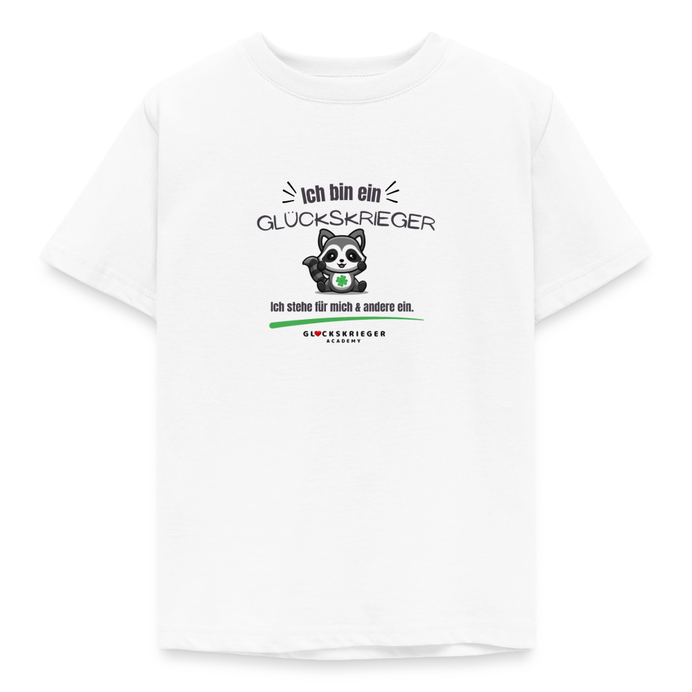 Glückskrieger Shirt – Stark für mich & andere - white