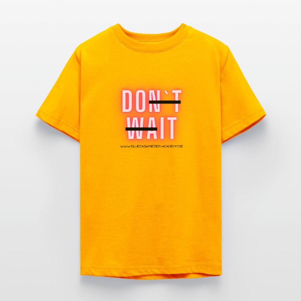 T-Shirt für Teens- Herz - gold