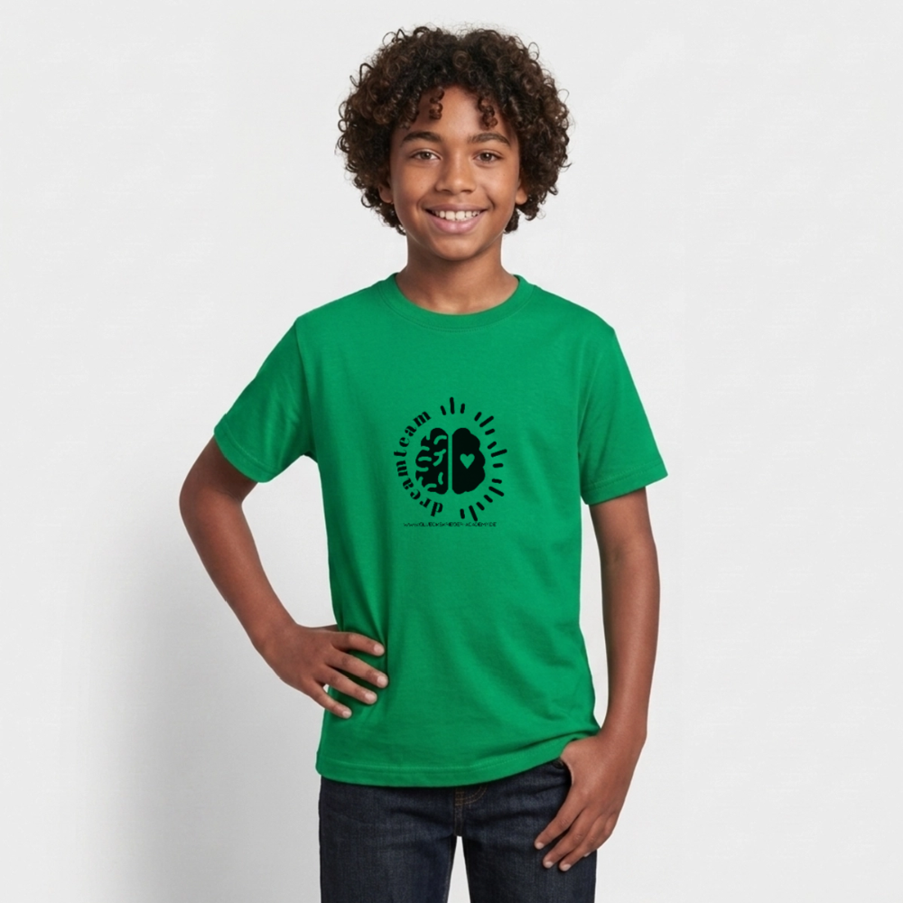 t-Shirt für Teens- Dreamteam - kelly green