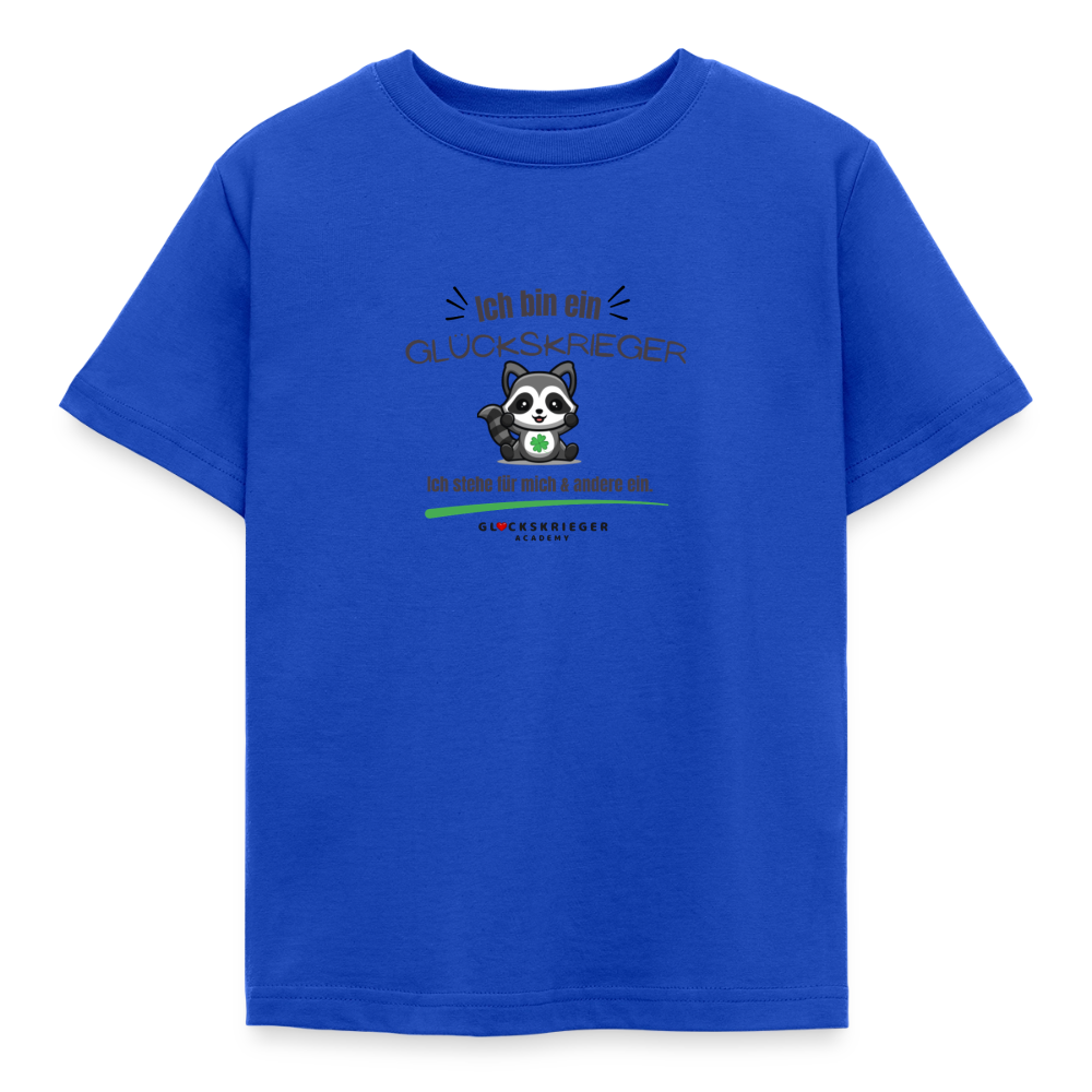 Glückskrieger Shirt – Stark für mich & andere - royal blue