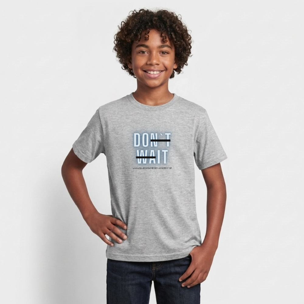 T-Shirt für Teens- Do It - heather grey
