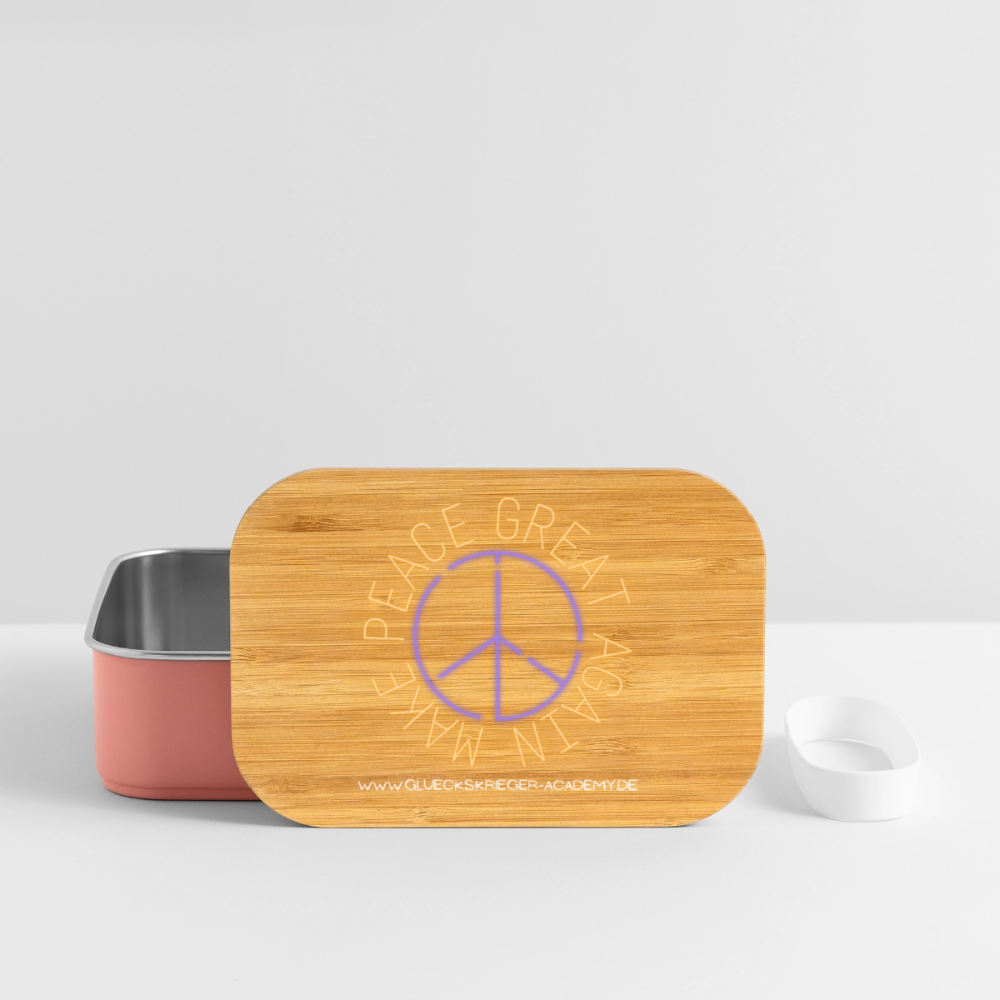 Kinder Lunchbox – Peace - light pink