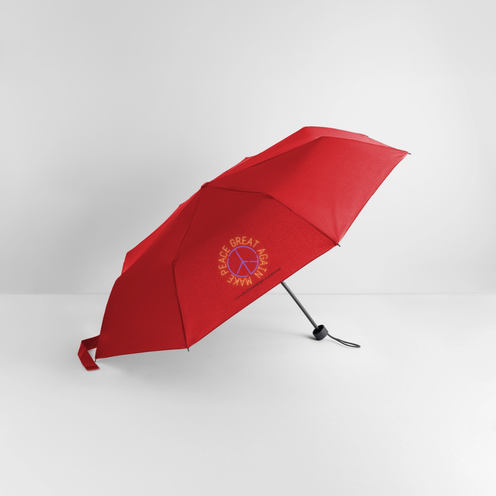 Glückskrieger Regenschirm – Stark durch jedes Wetter - red