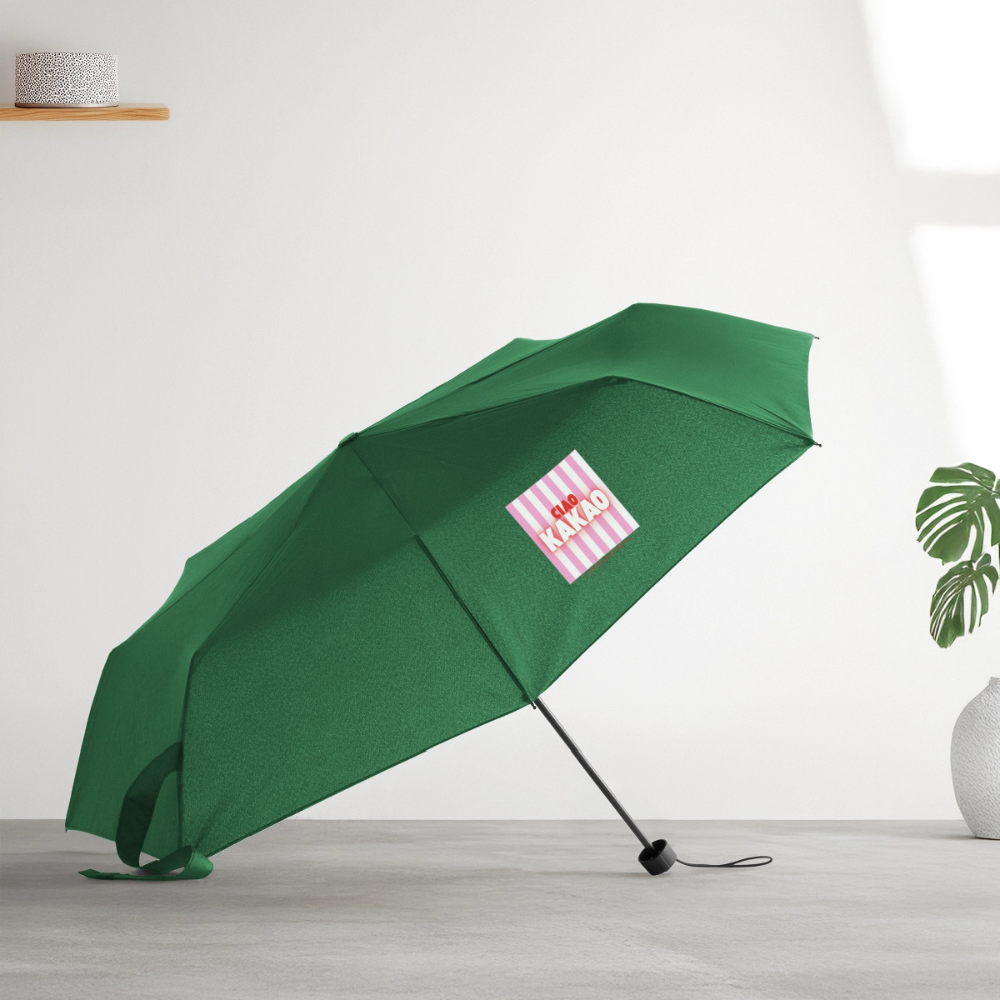 Glückskrieger Regenschirm – Stark durch jedes Wetter - bottlegreen