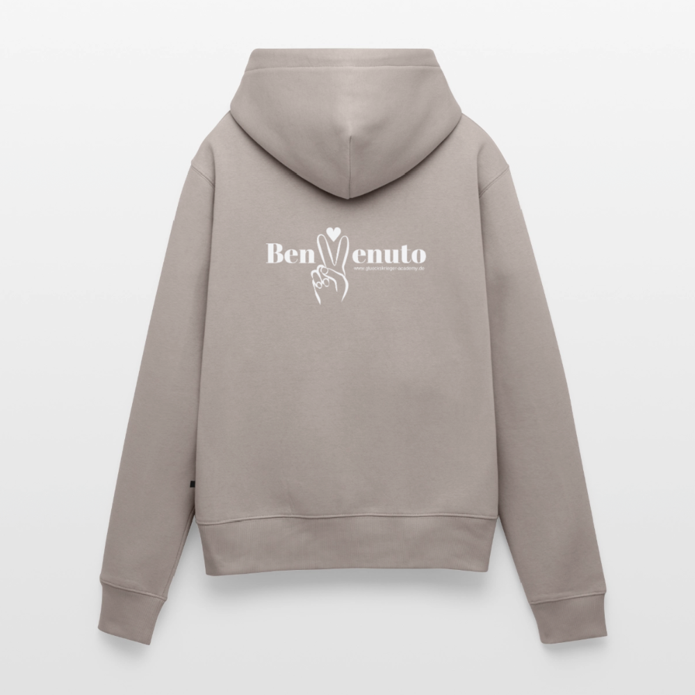 Damen Hoodies – Benvenuto - taupe