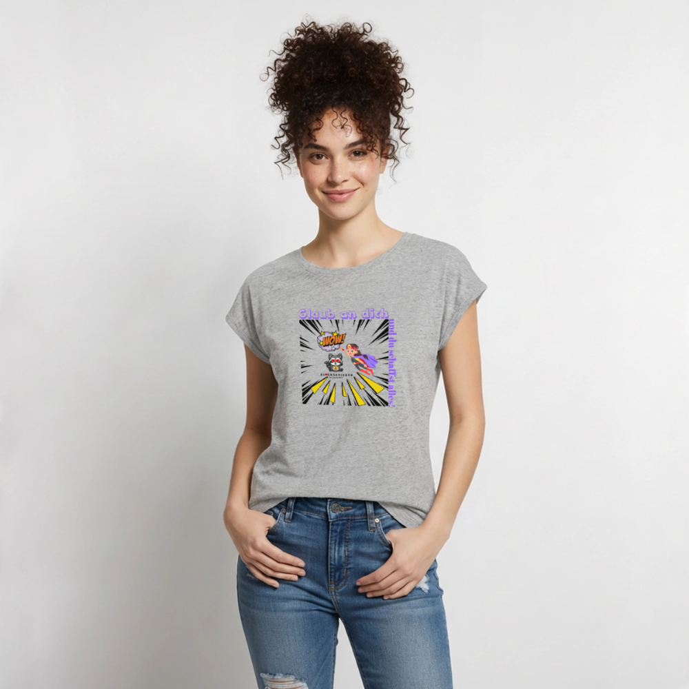 Damen Shirt - heather grey