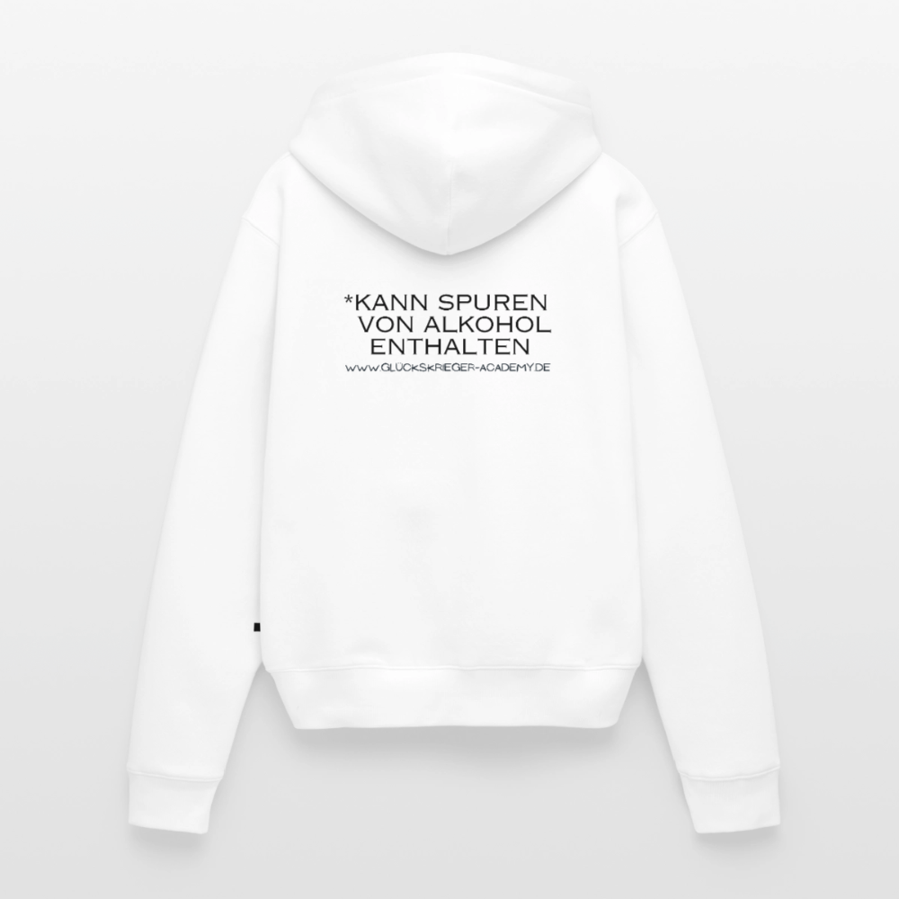 Damen Hoodies – Spuren - white