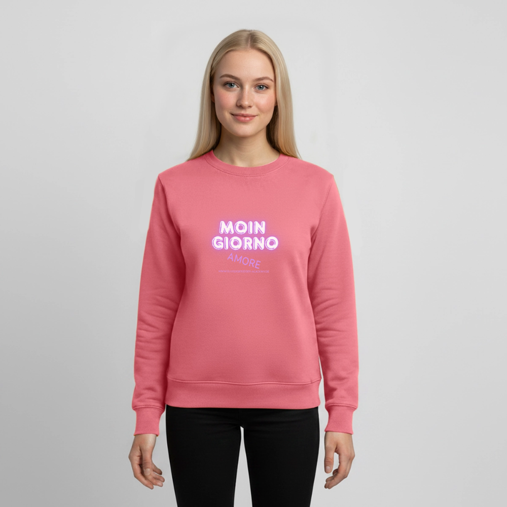 Glückskrieger Teens Pullover – Moin - pink joy 