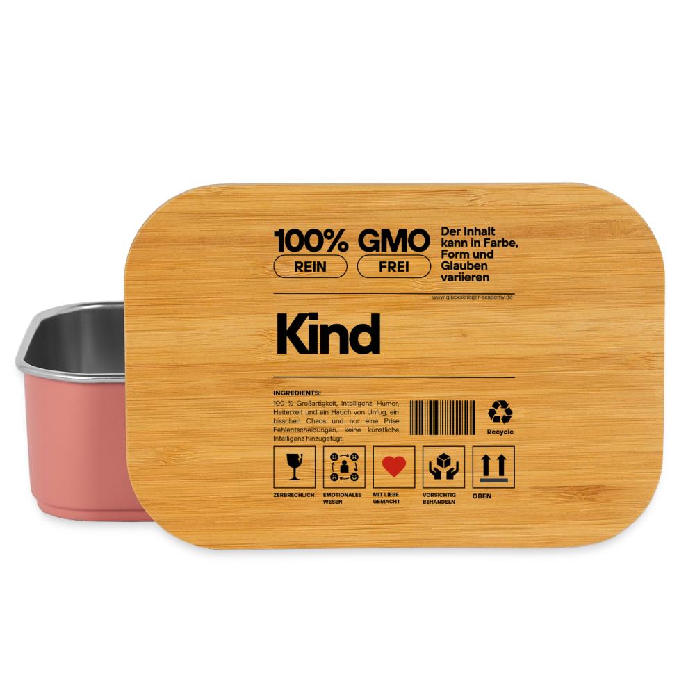Kinder Lunchbox – Mut & Selbstvertrauen für jeden Tag - light pink