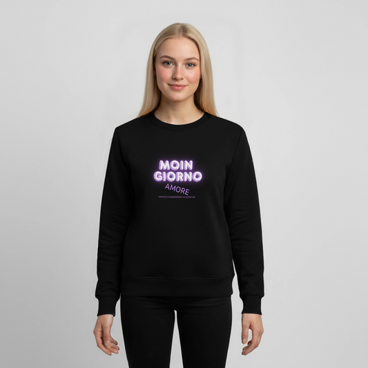 Glückskrieger Teens Pullover – Moin - black