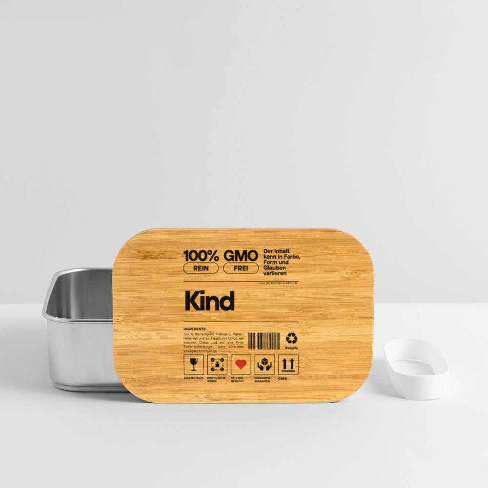 Kinder Lunchbox – Mut & Selbstvertrauen für jeden Tag - silver