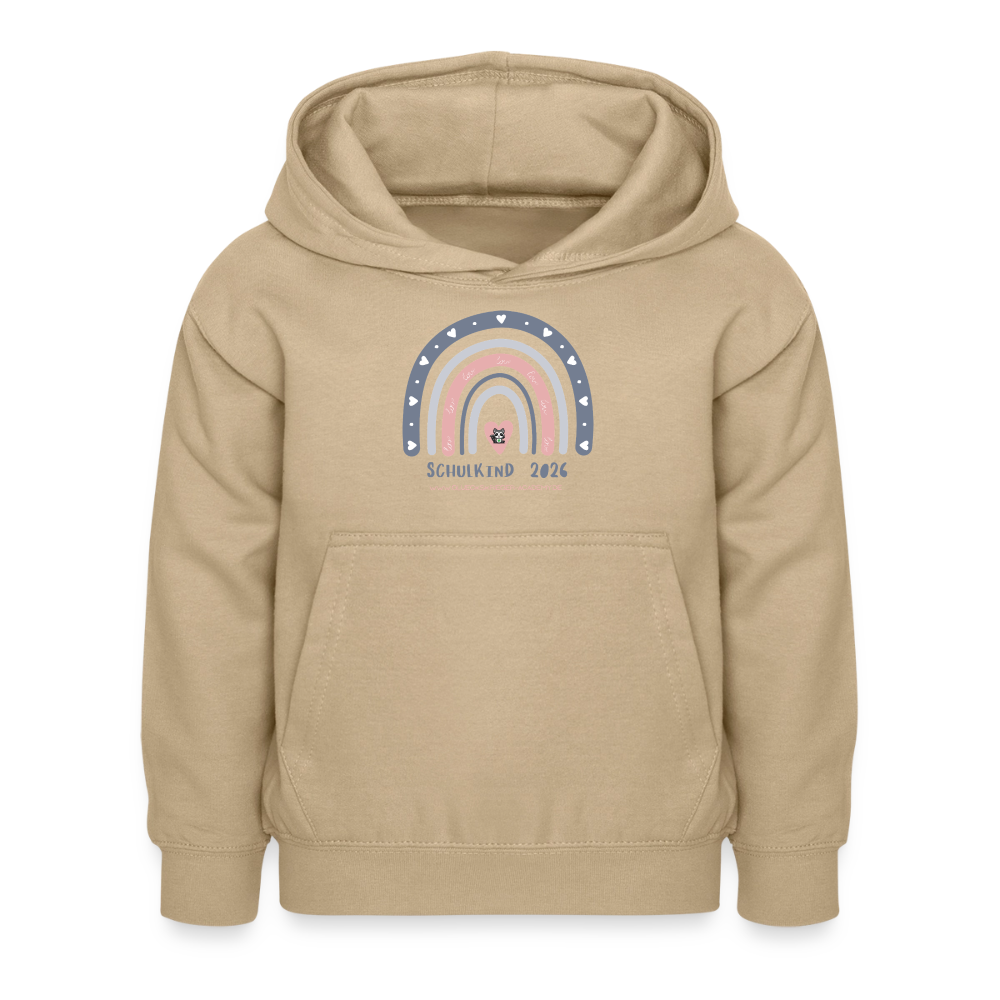 Glückskrieger Hoodie – Schulkind 2026 - sand