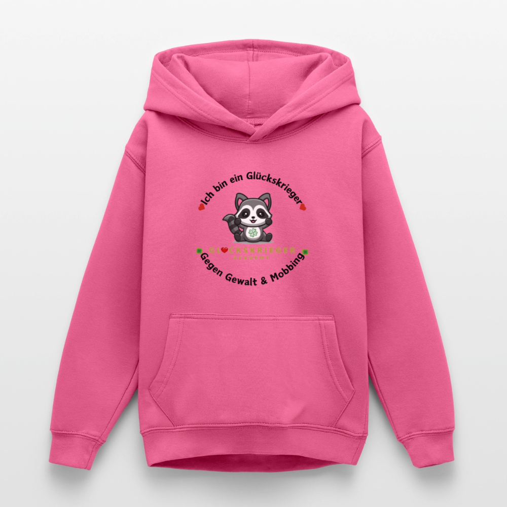 Teen Glückskrieger Hoodie – Wärme & Stärke für jeden Tag - pink