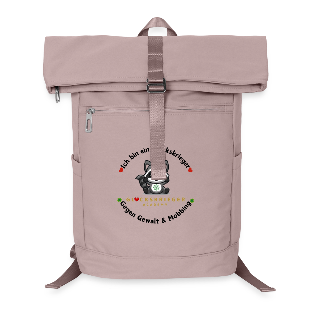 Glückskrieger Premium Rucksack - old pink 