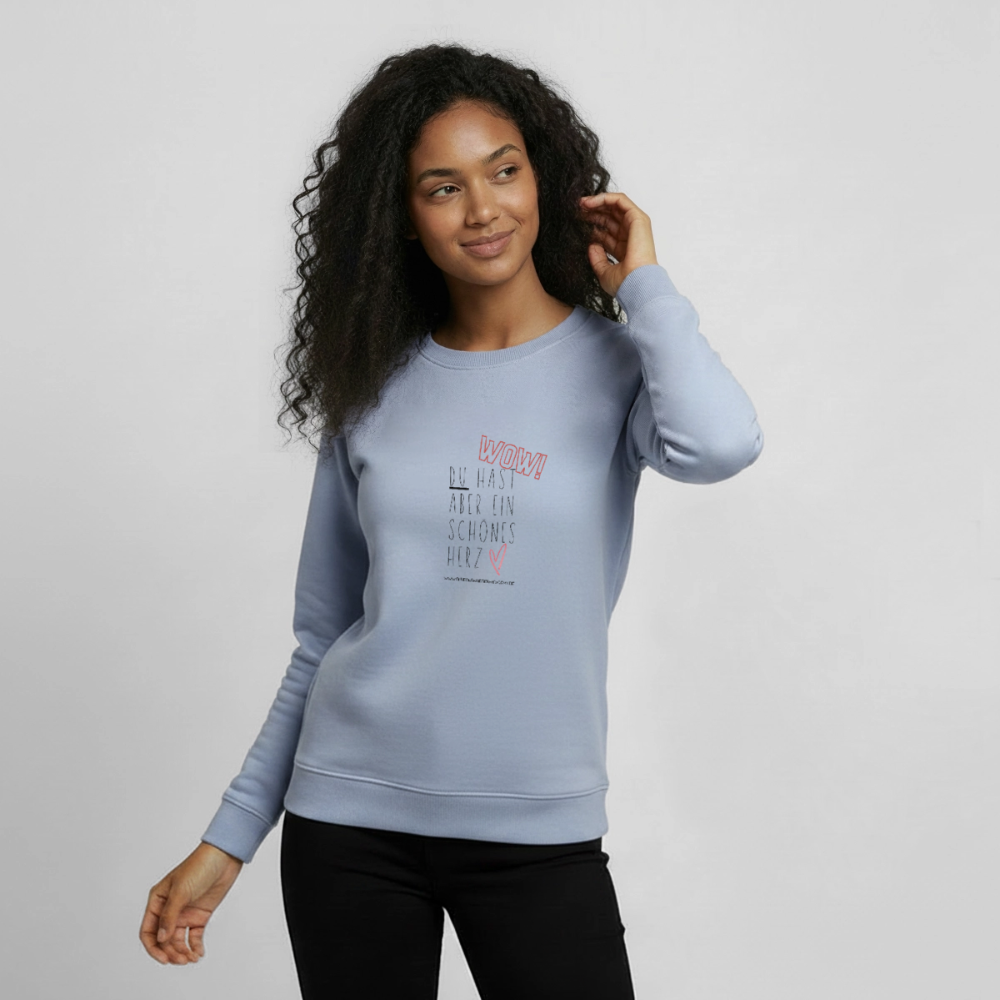 Glückskrieger Teens Pullover – Herz - lavender-violet