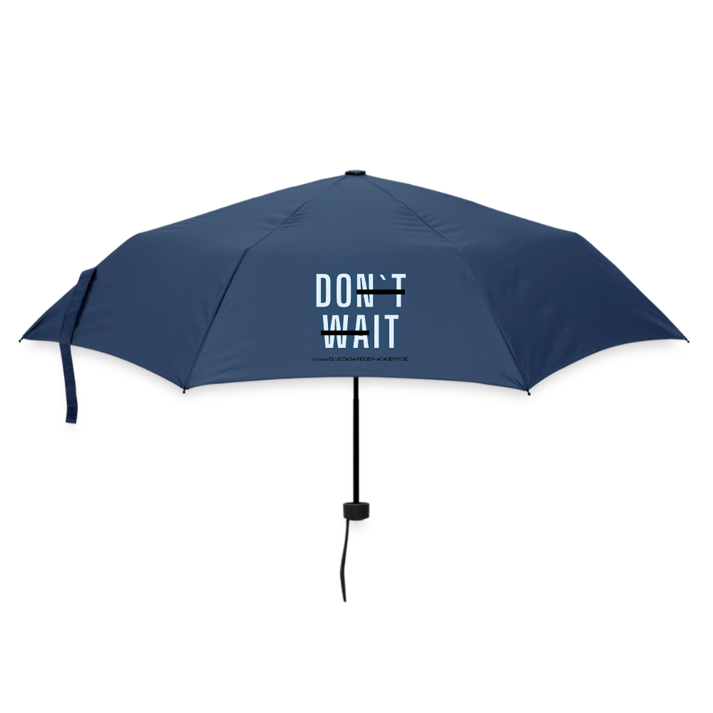 Glückskrieger Regenschirm – Stark durch jedes Wetter-Do it - navy