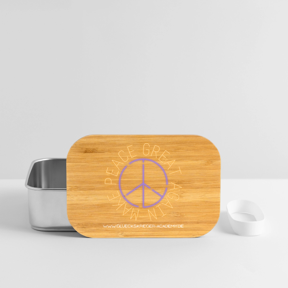 Kinder Lunchbox – Peace - silver