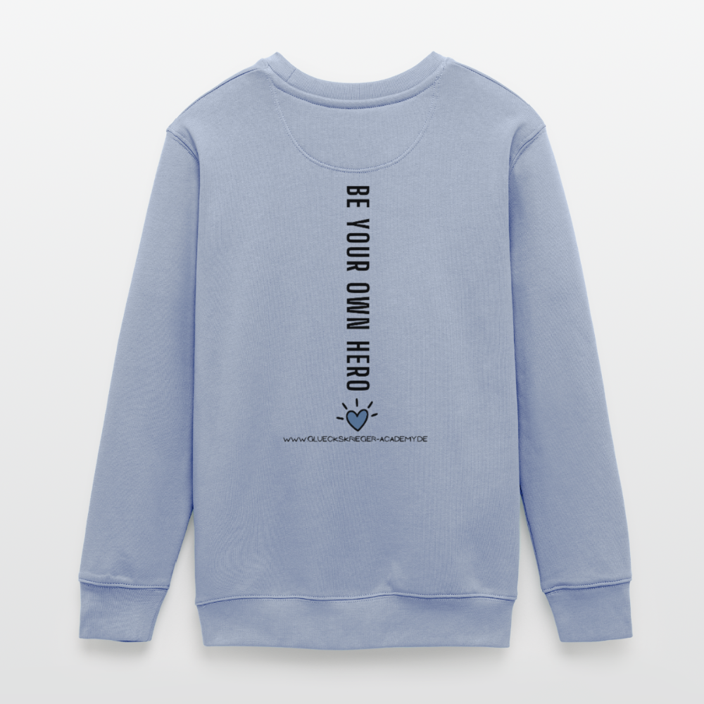 Glückskrieger Teens Pullover – Hero - lavender-violet