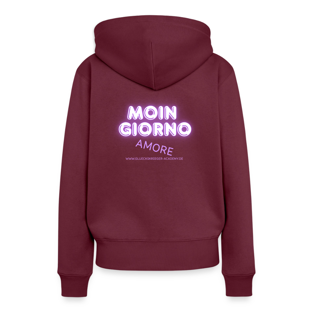 Damen Hoodies – Moin - burgundy