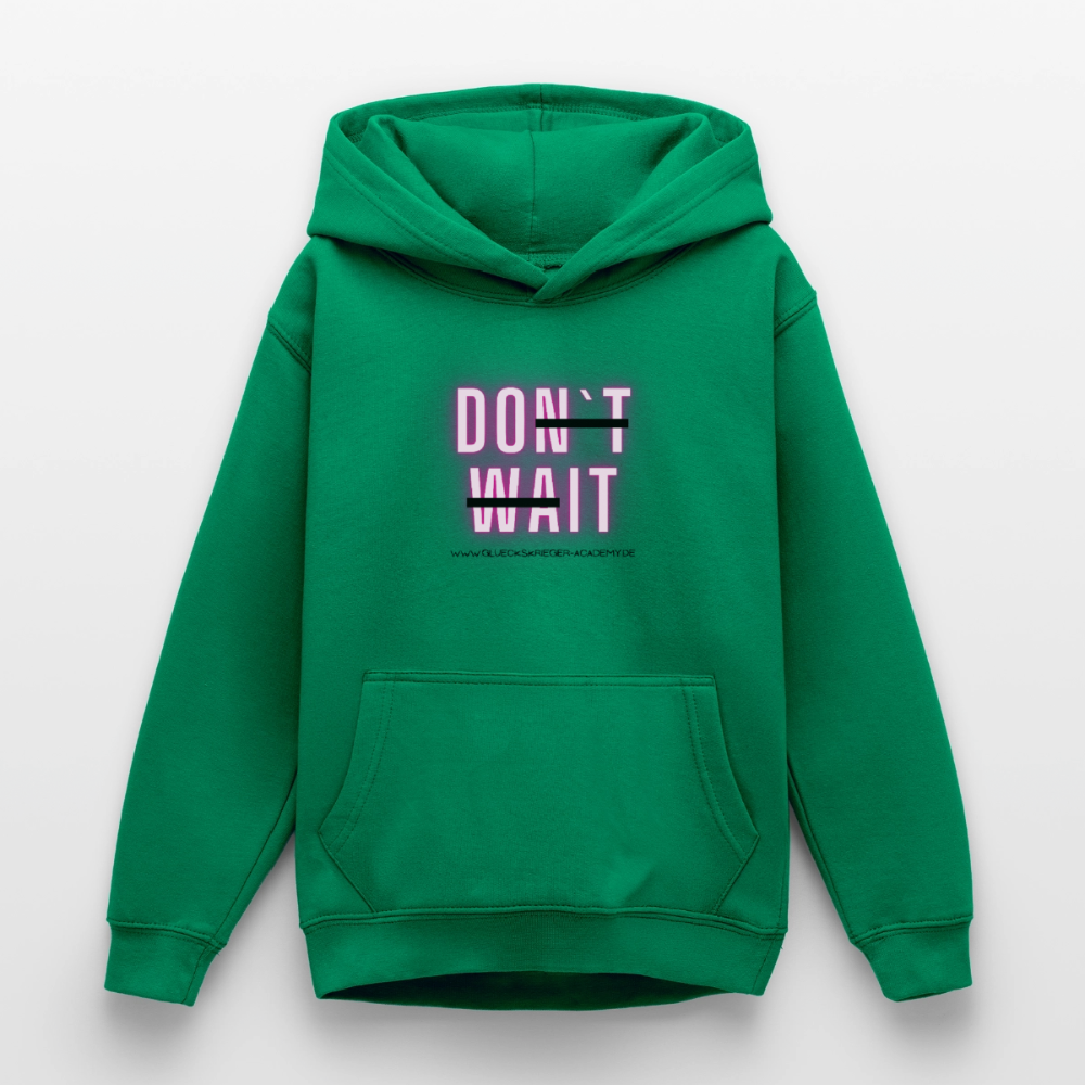 Glückskrieger Hoodie  für Teens– Do it - kelly green