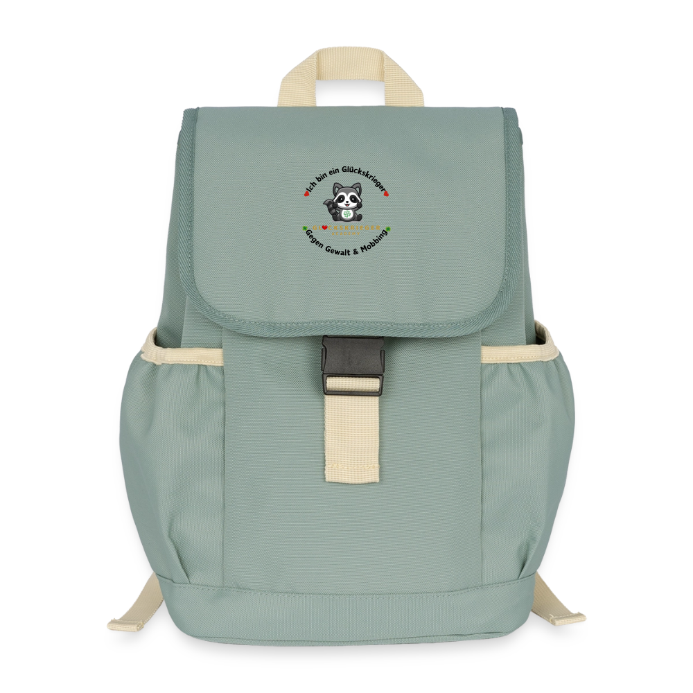 Kinder Rucksack – Mut & Selbstvertrauen für jeden Tag - stonewash green