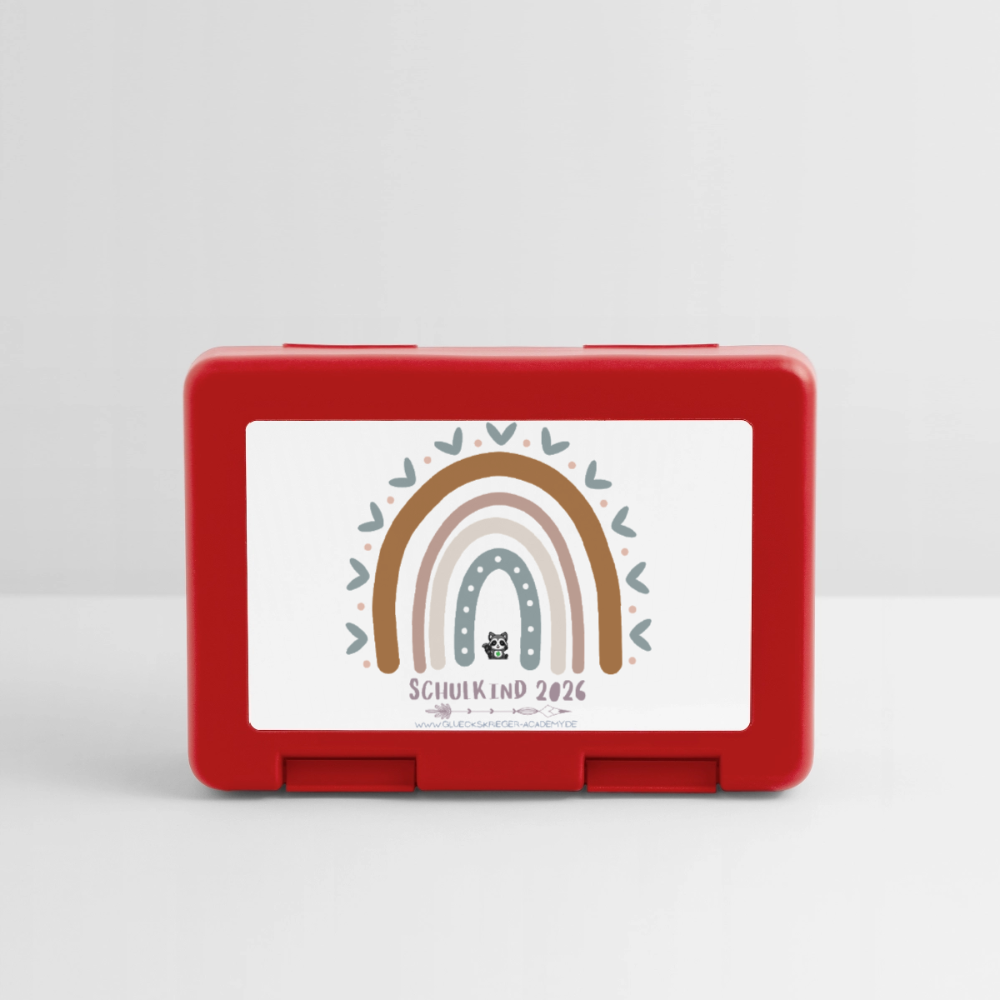 Kinder Lunchbox – Schulkind 2026 - red