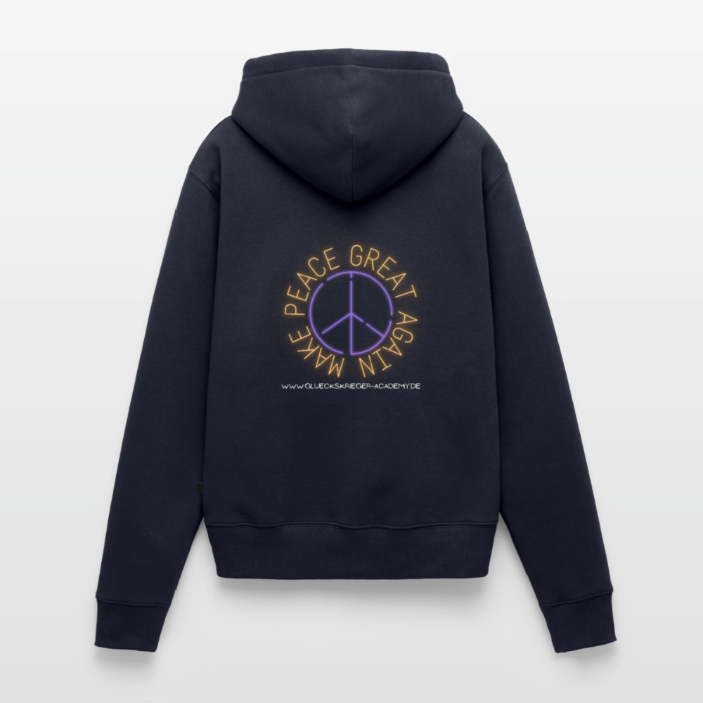 Damen Hoodies – Peace - navy