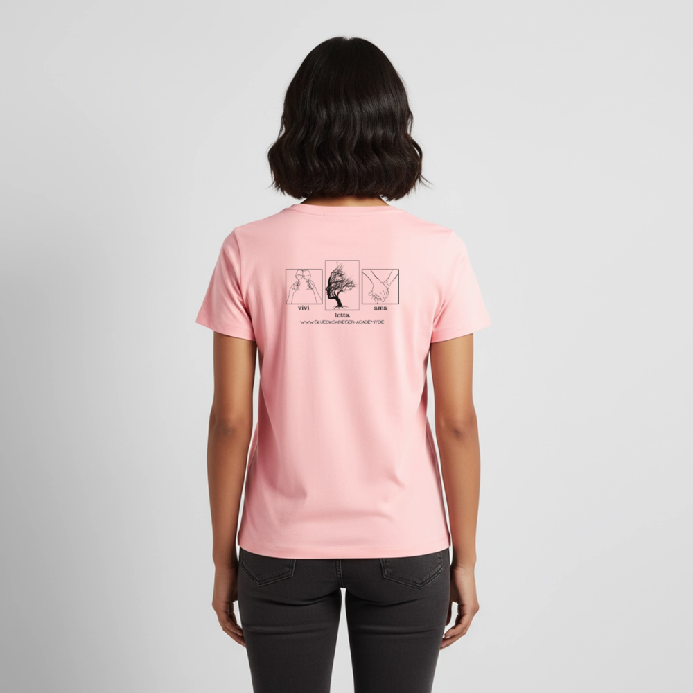 Damen Shirt 2- vivi - rose