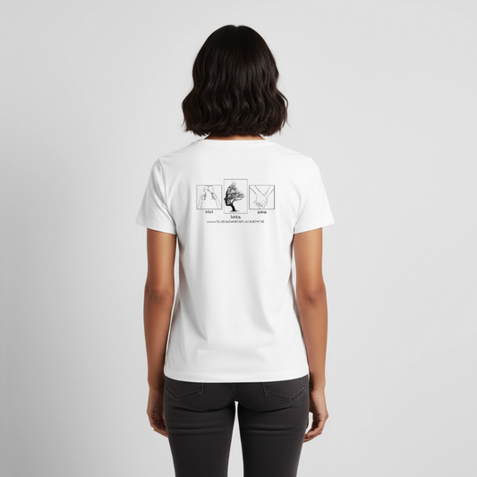 Damen Shirt 2- vivi - white