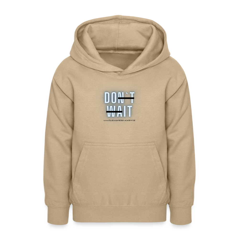 Glückskrieger Hoodie  für Teens– Do it - sand