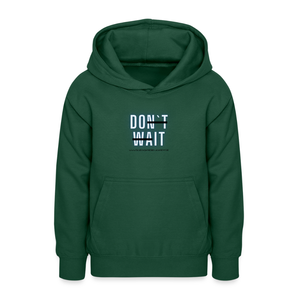 Glückskrieger Hoodie  für Teens– Do it - bottle green