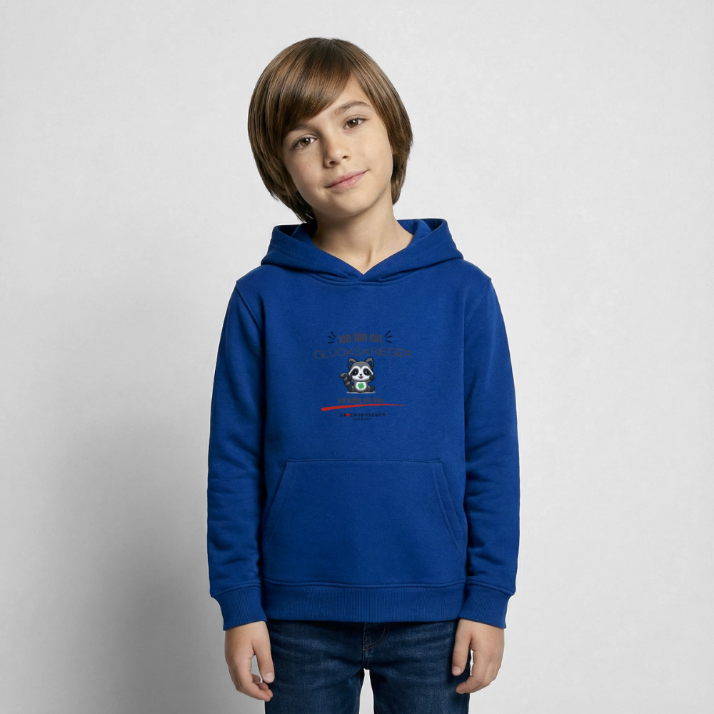 Glückskrieger Hoodie – Stark & Mutig - bright royal
