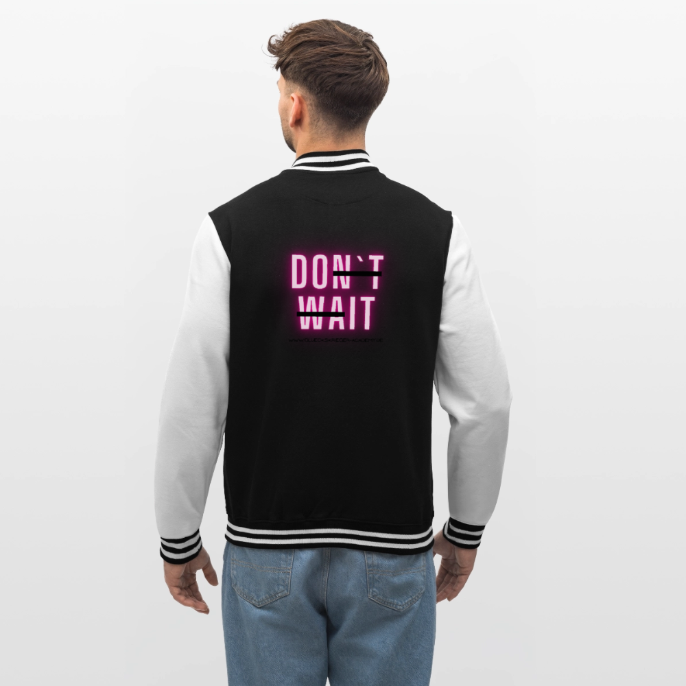 College Jacke –Do it - black/white