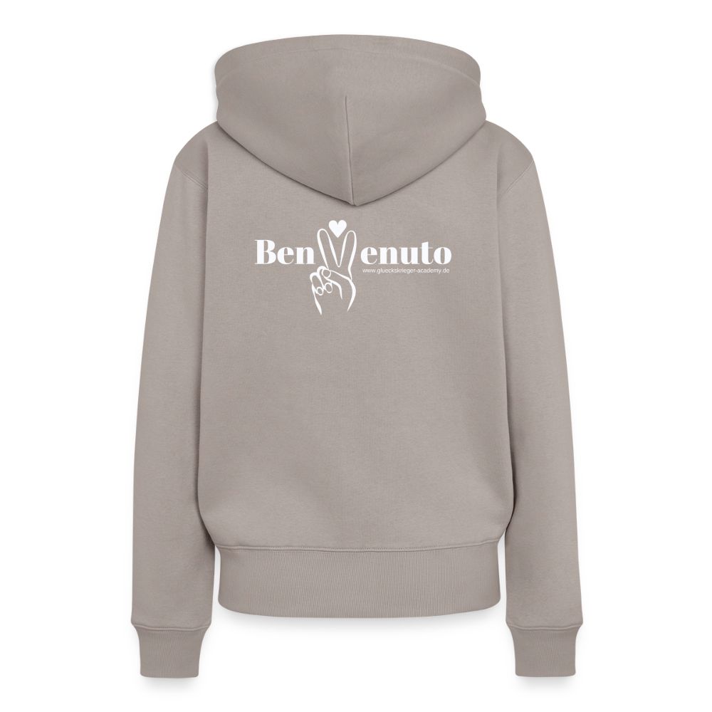 Damen Hoodies – Benvenuto - taupe
