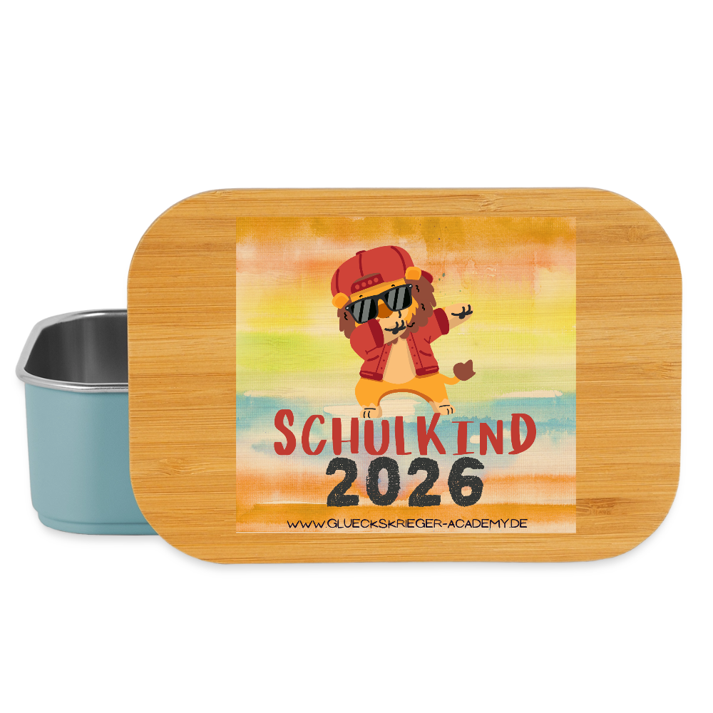 Kinder Lunchbox – Mut & Selbstvertrauen für jeden Tag - light blue