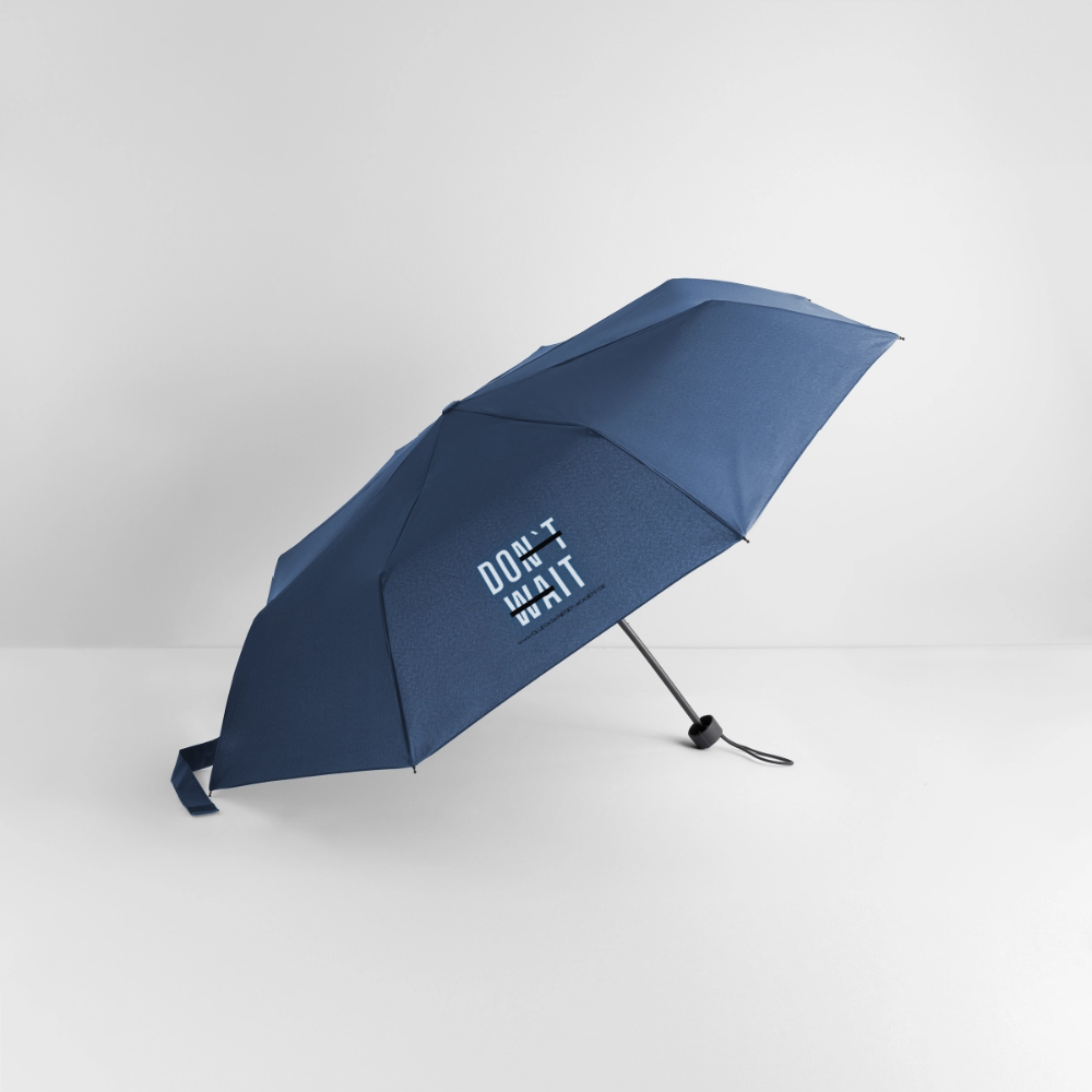 Glückskrieger Regenschirm – Stark durch jedes Wetter-Do it - navy