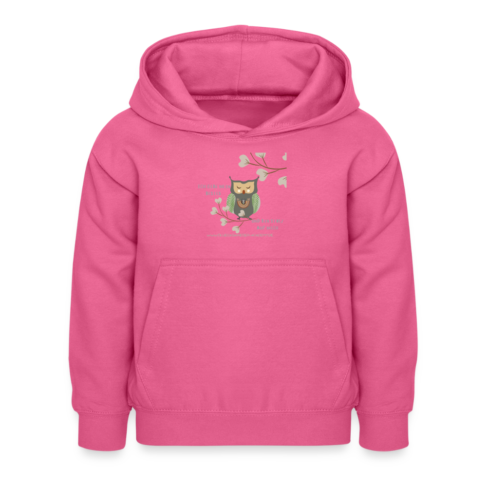 Glückskrieger Hoodie – Stark & Mutig - pink
