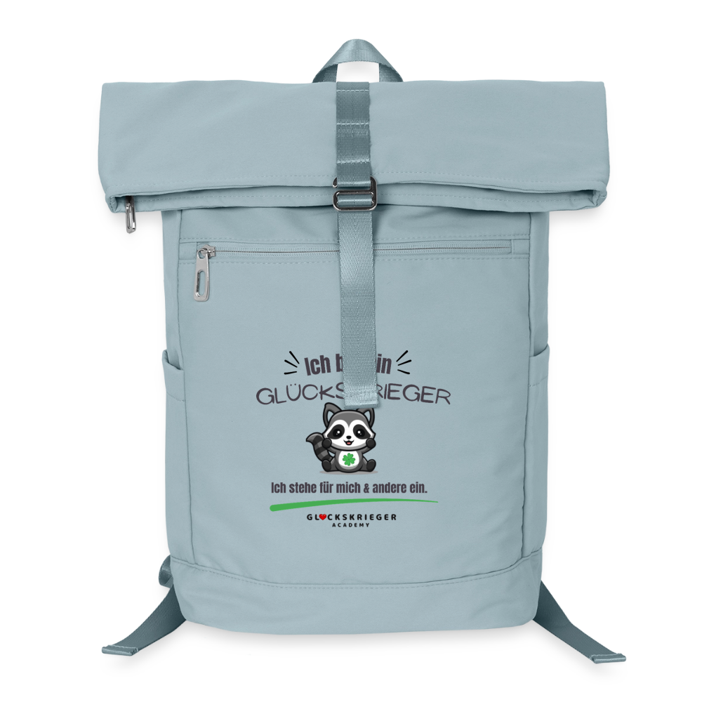 Glückskrieger Premium Rucksack - ice blue